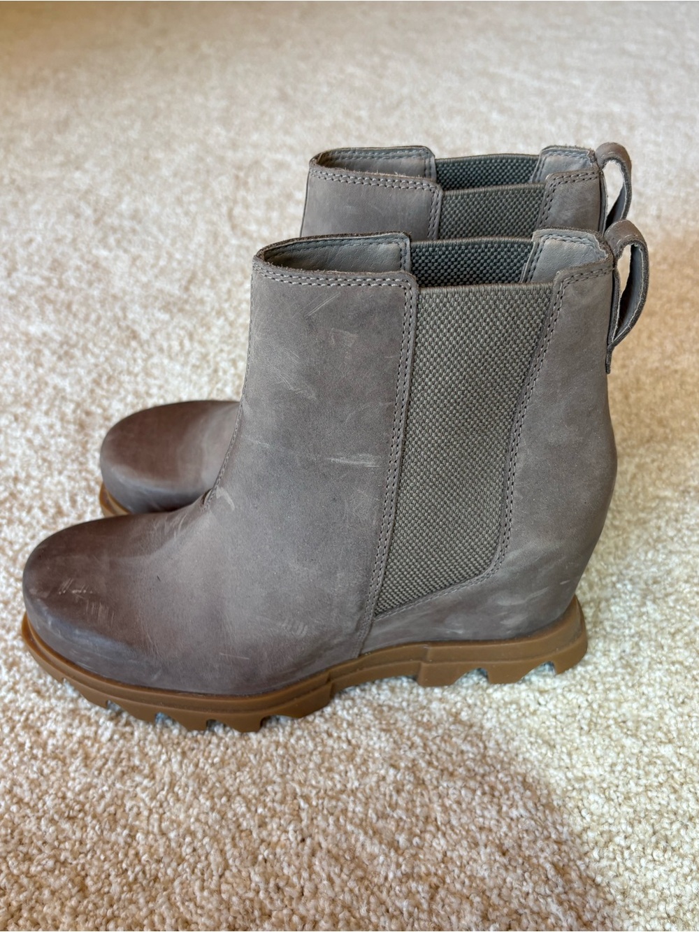 Sorel Wedge Ankle Boots